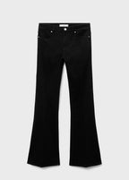 Violet Flared High Rise Jeans