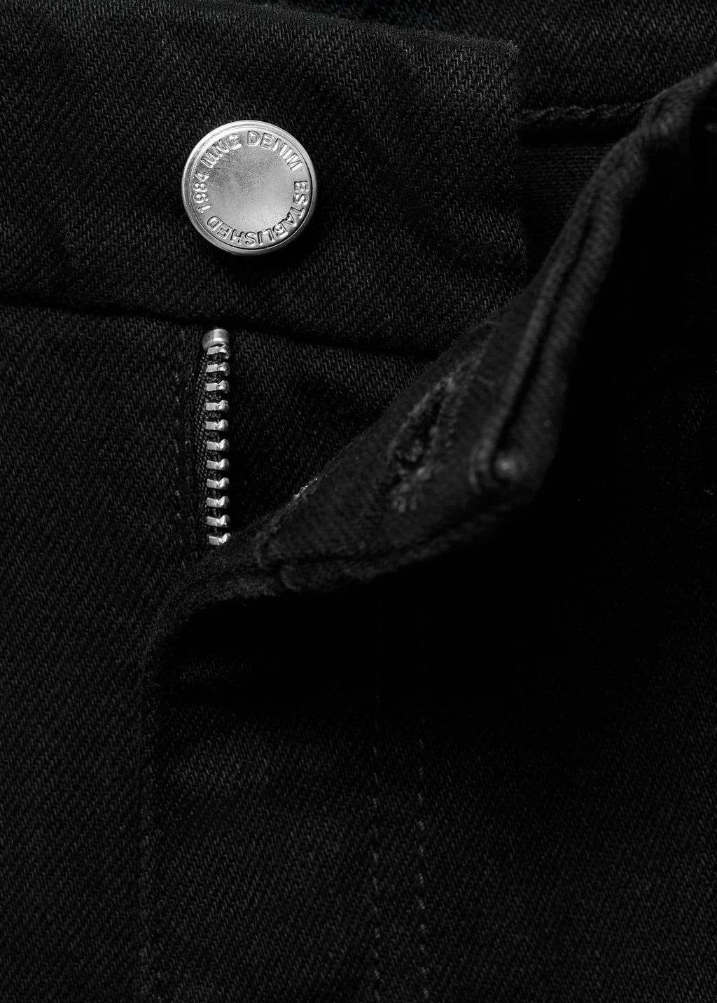 Violet Flared High Rise Jeans