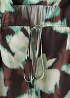 V Neck Blouse With Tie