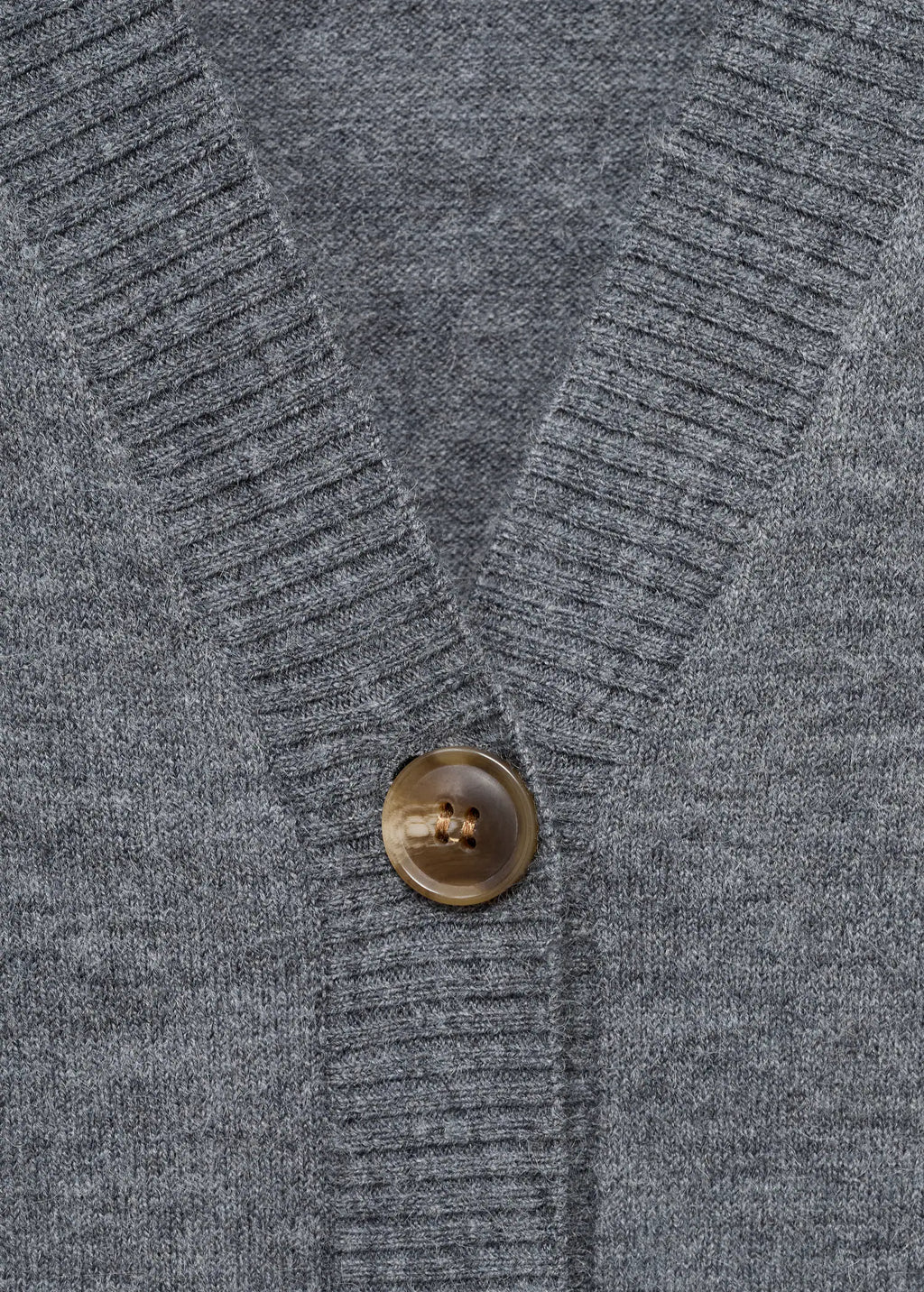 V Neck Cardigan With Pockets