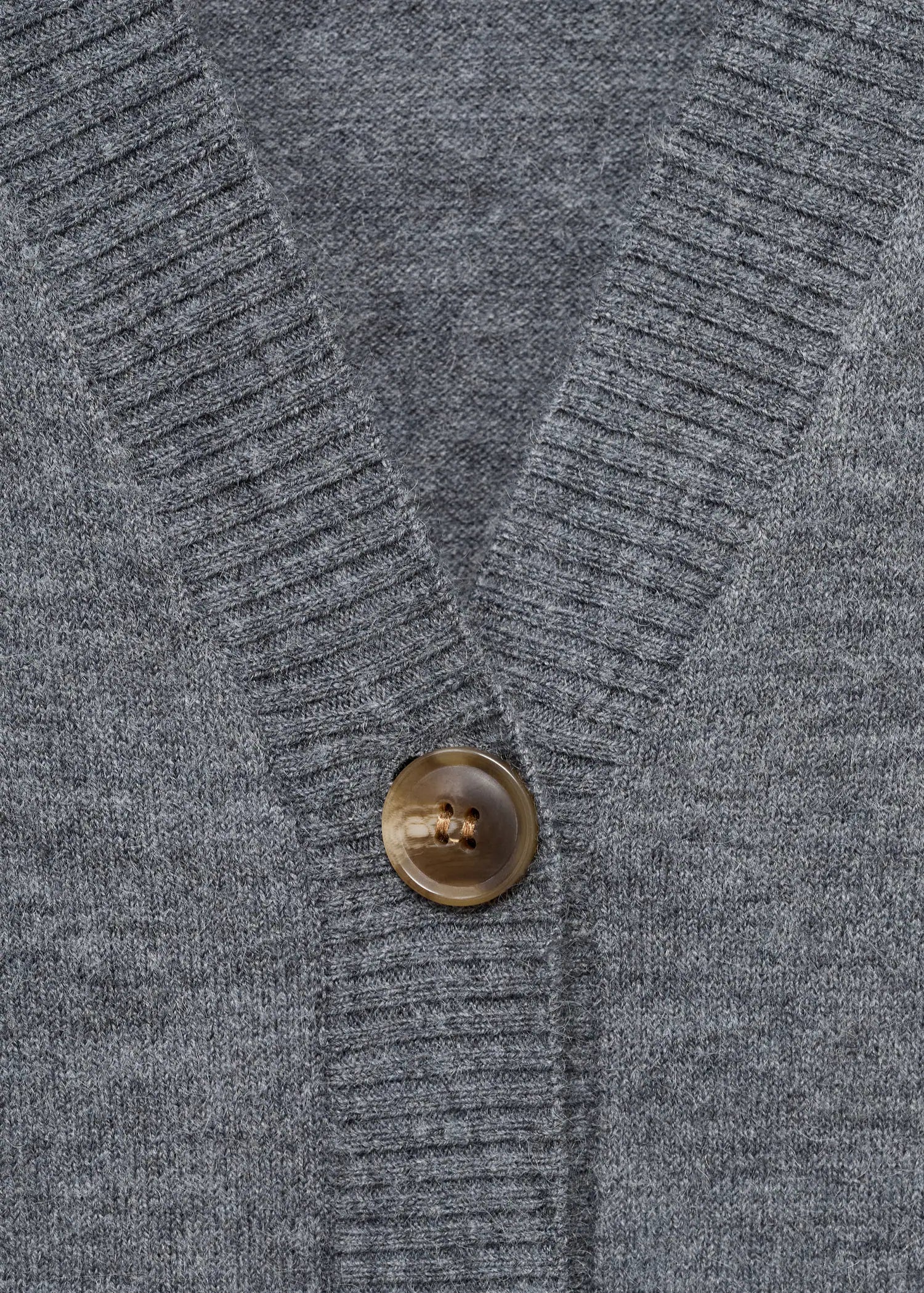V Neck Cardigan With Pockets