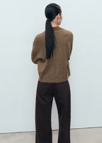 V Neck Cardigan With Pockets