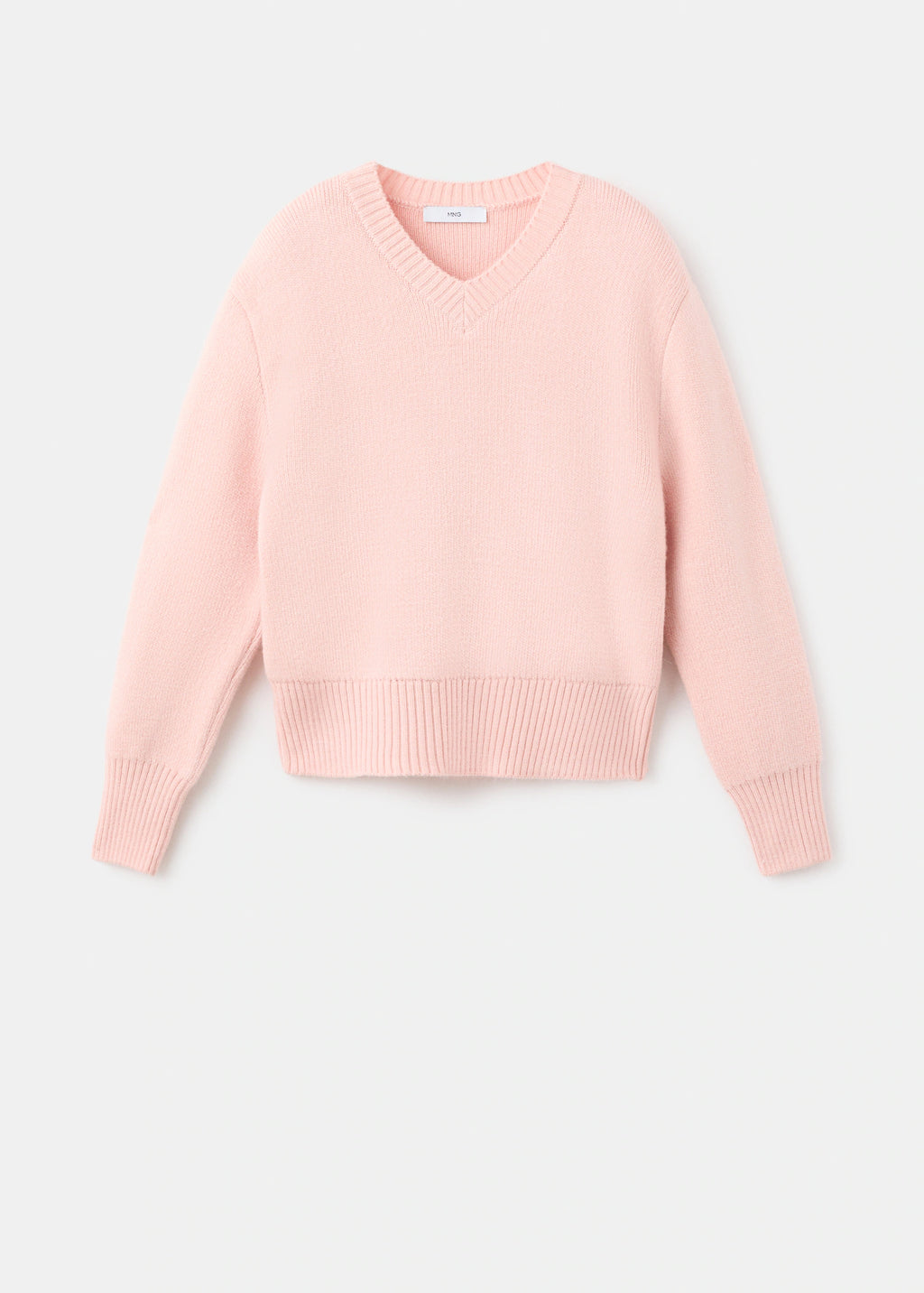 V Neck Knit Sweater