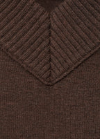 V Neck Knit Sweater