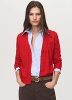 V Neck Knitted Cardigan