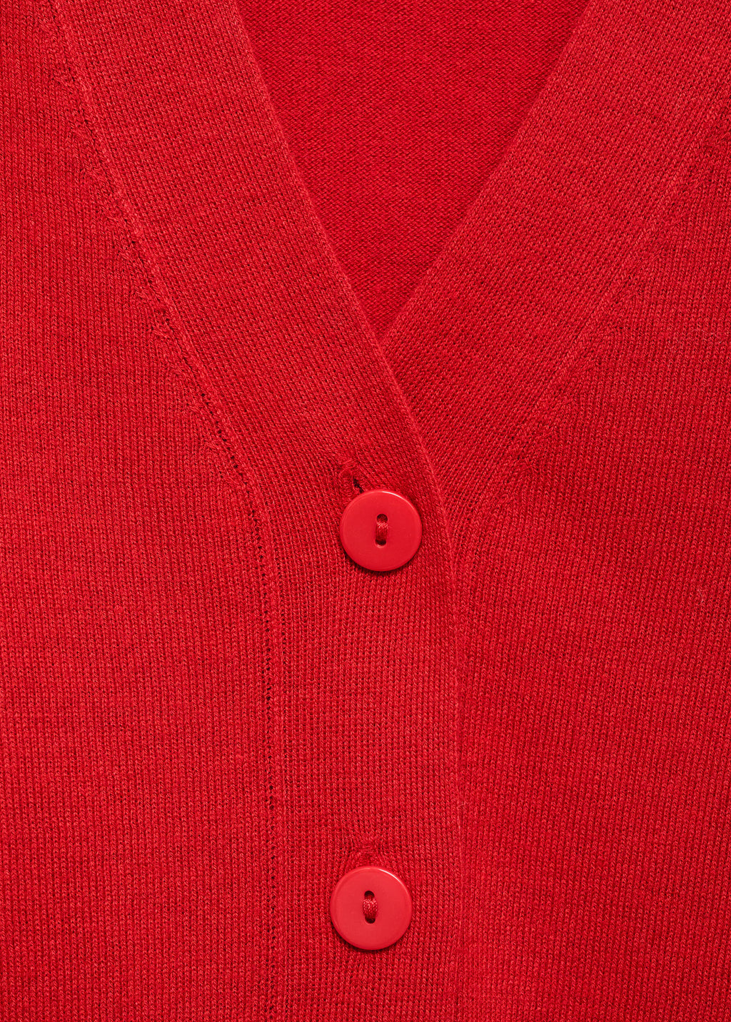 V Neck Knitted Cardigan