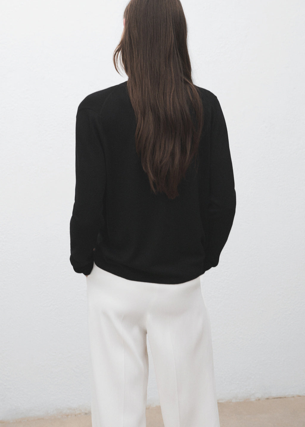 V Neck Knitted Cardigan