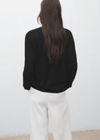 V Neck Knitted Cardigan