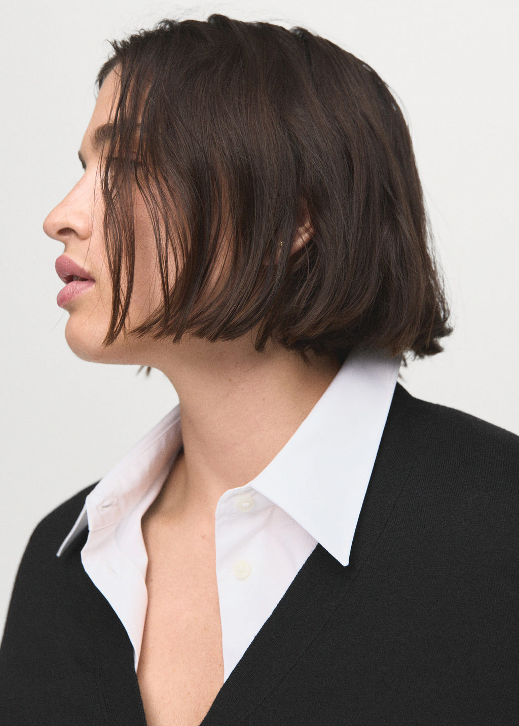 V Neck Knitted Cardigan