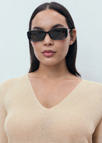 V Neck Lurex Sweater