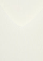 V Neck Ribbed Knit Sweater