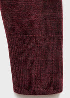 V Neck Sweater With Scarf