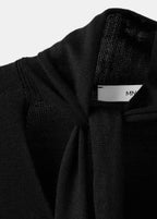 V Neck Sweater With Scarf