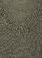 V Neck Wool Sweater