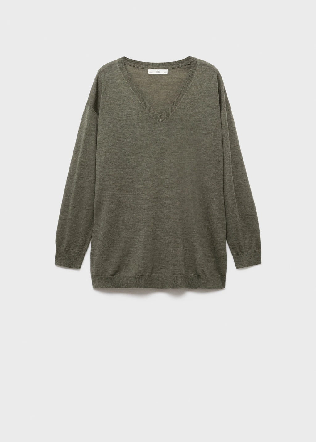 V Neck Wool Sweater