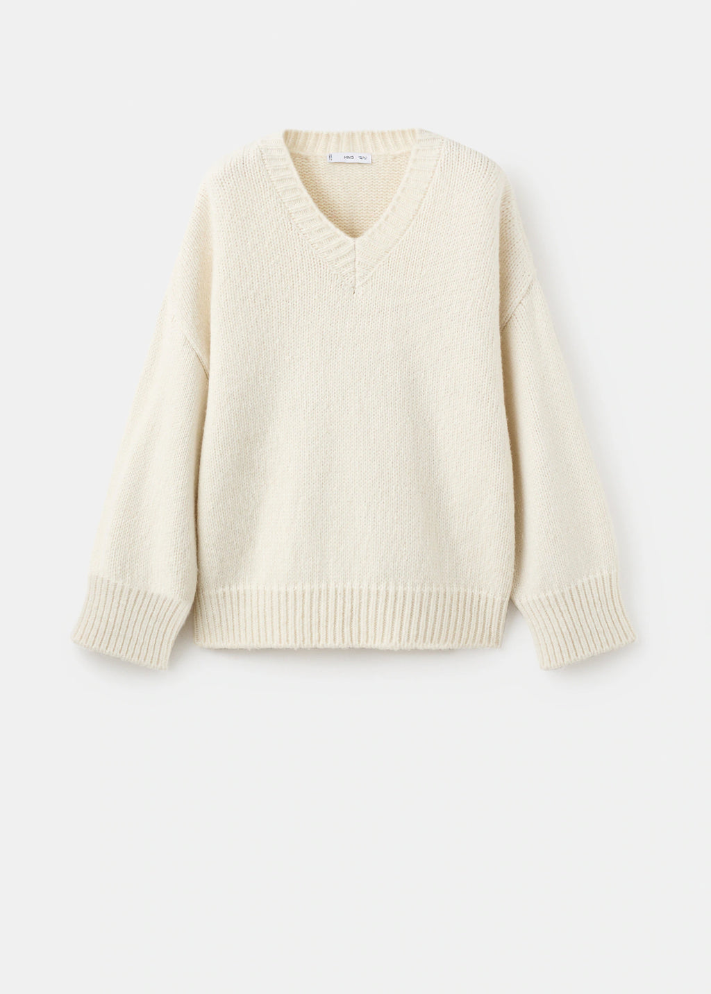 V Neck Wool Sweater