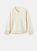 V Neck Wool Sweater