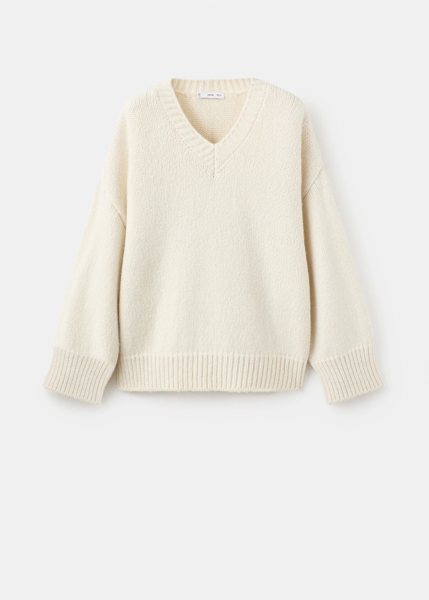 V Neck Wool Sweater