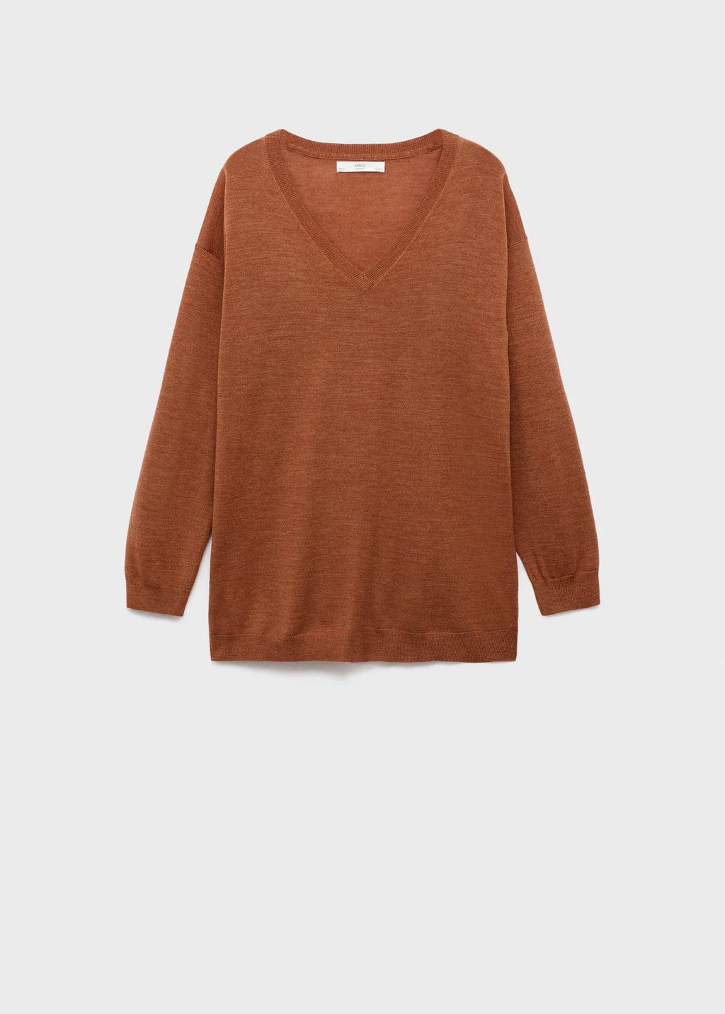 V Neck Wool Sweater