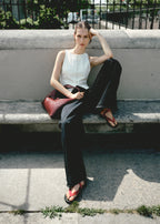 Waistcoat With Bow On The Back