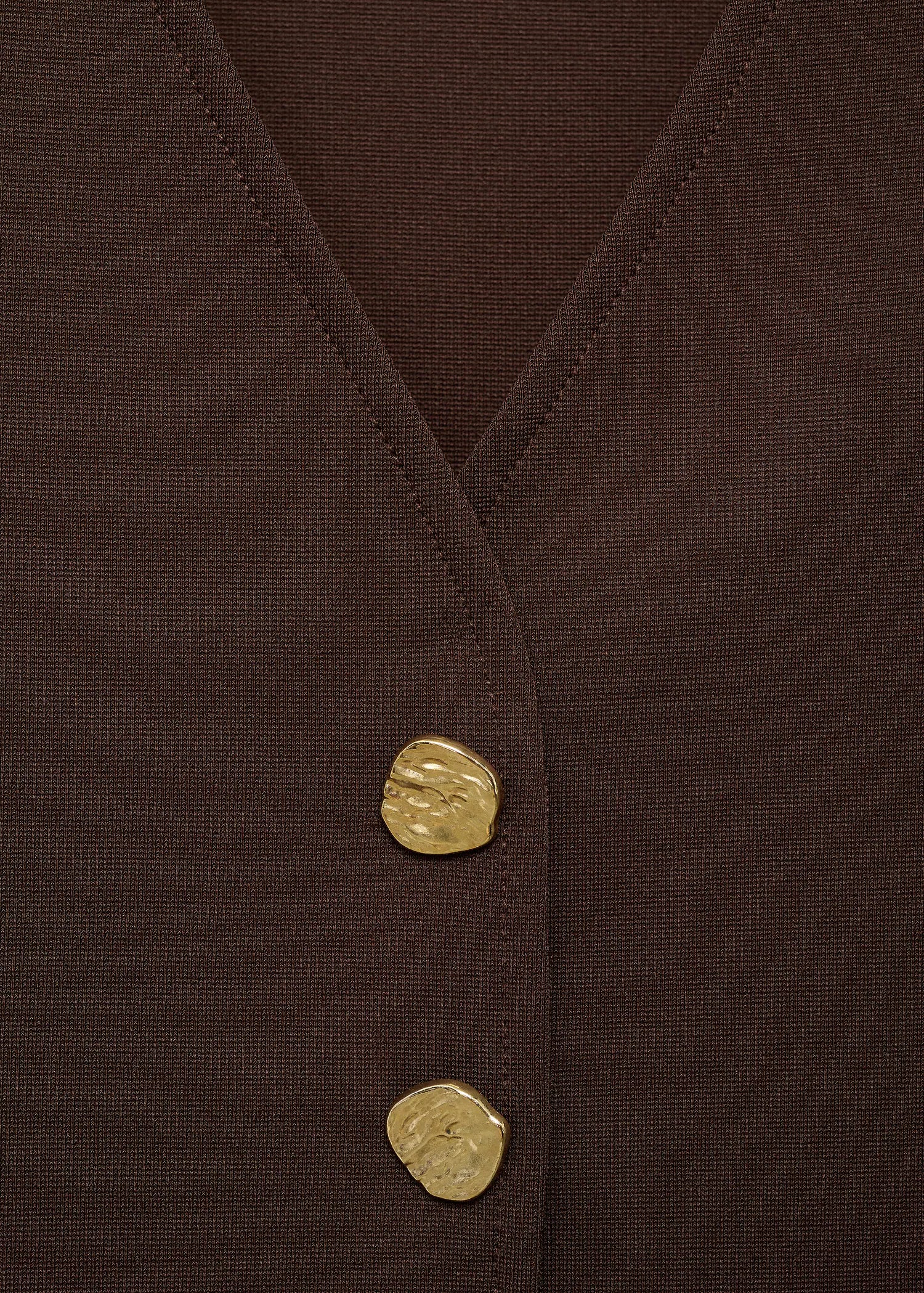 Waistcoat With Jewel Buttons