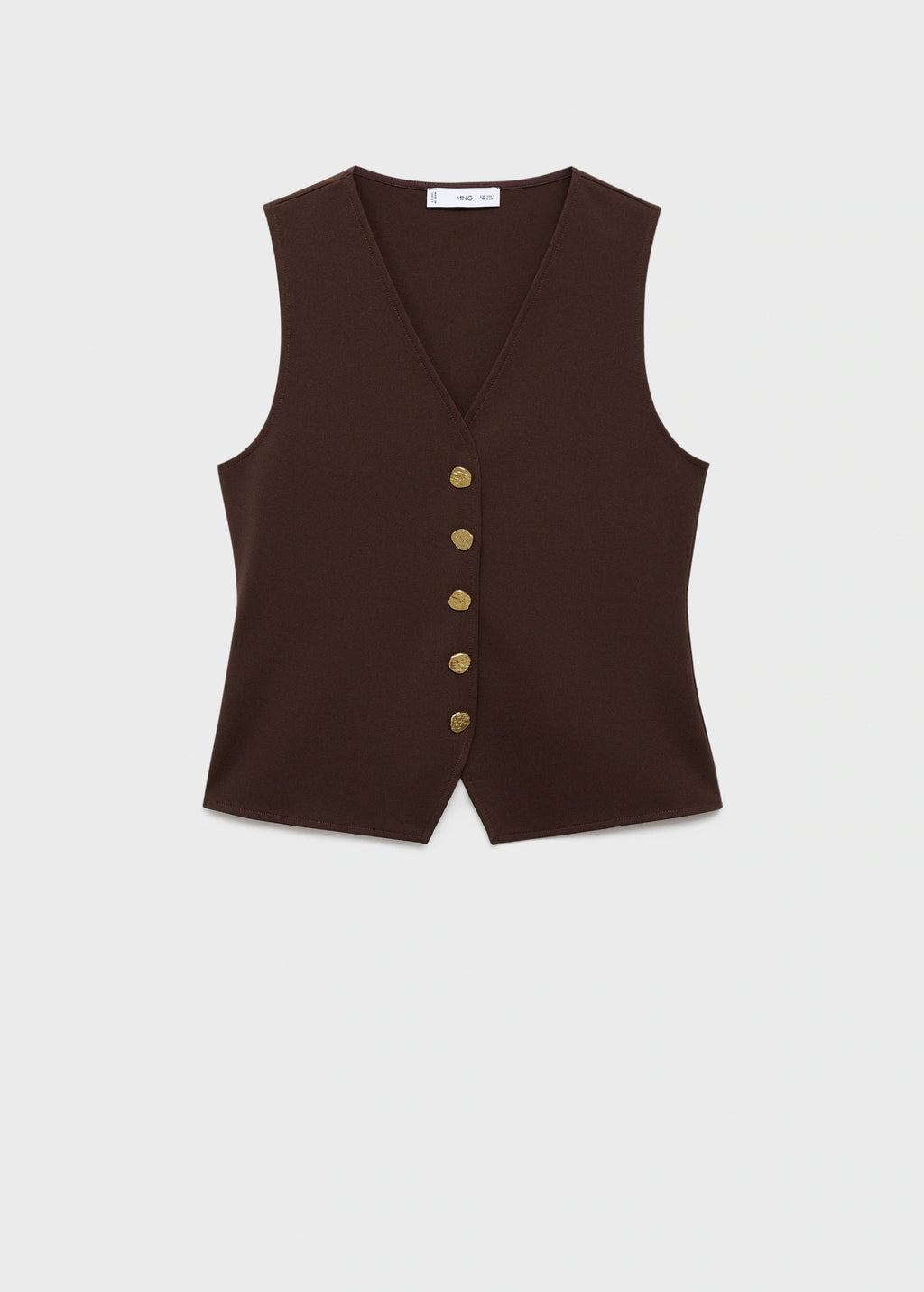 Waistcoat With Jewel Buttons