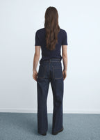 Wide Leg Jeans With Pockets