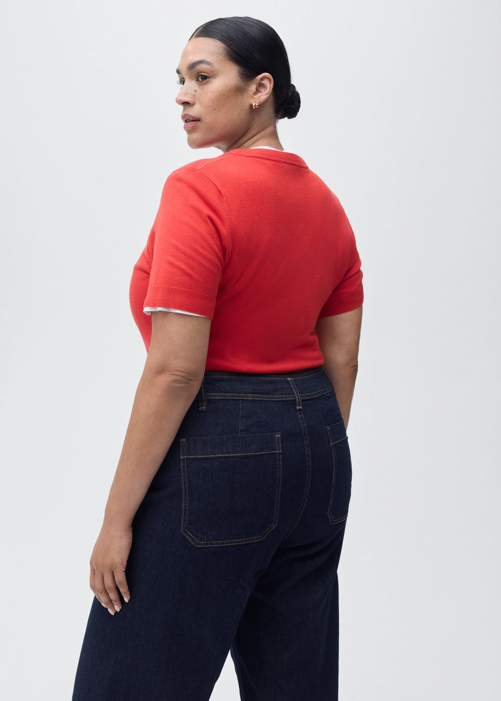 Wide Leg Jeans With Pockets