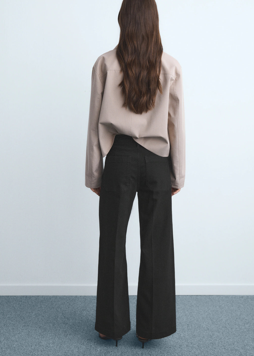 Wide Leg Jeans With Pockets