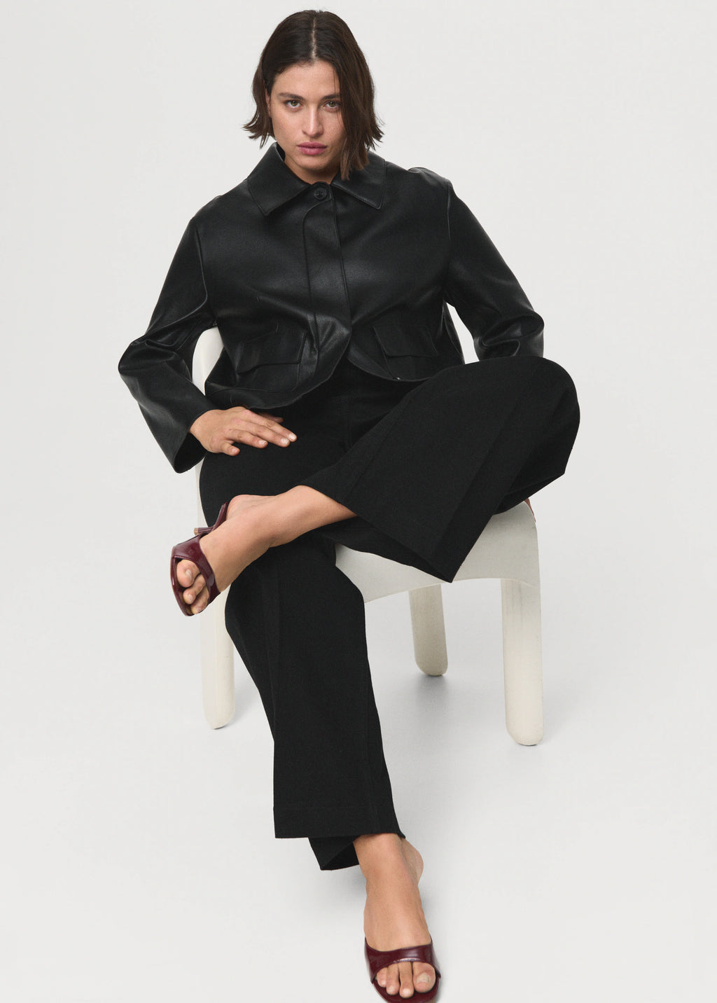 Wide Leg Jeans With Pockets