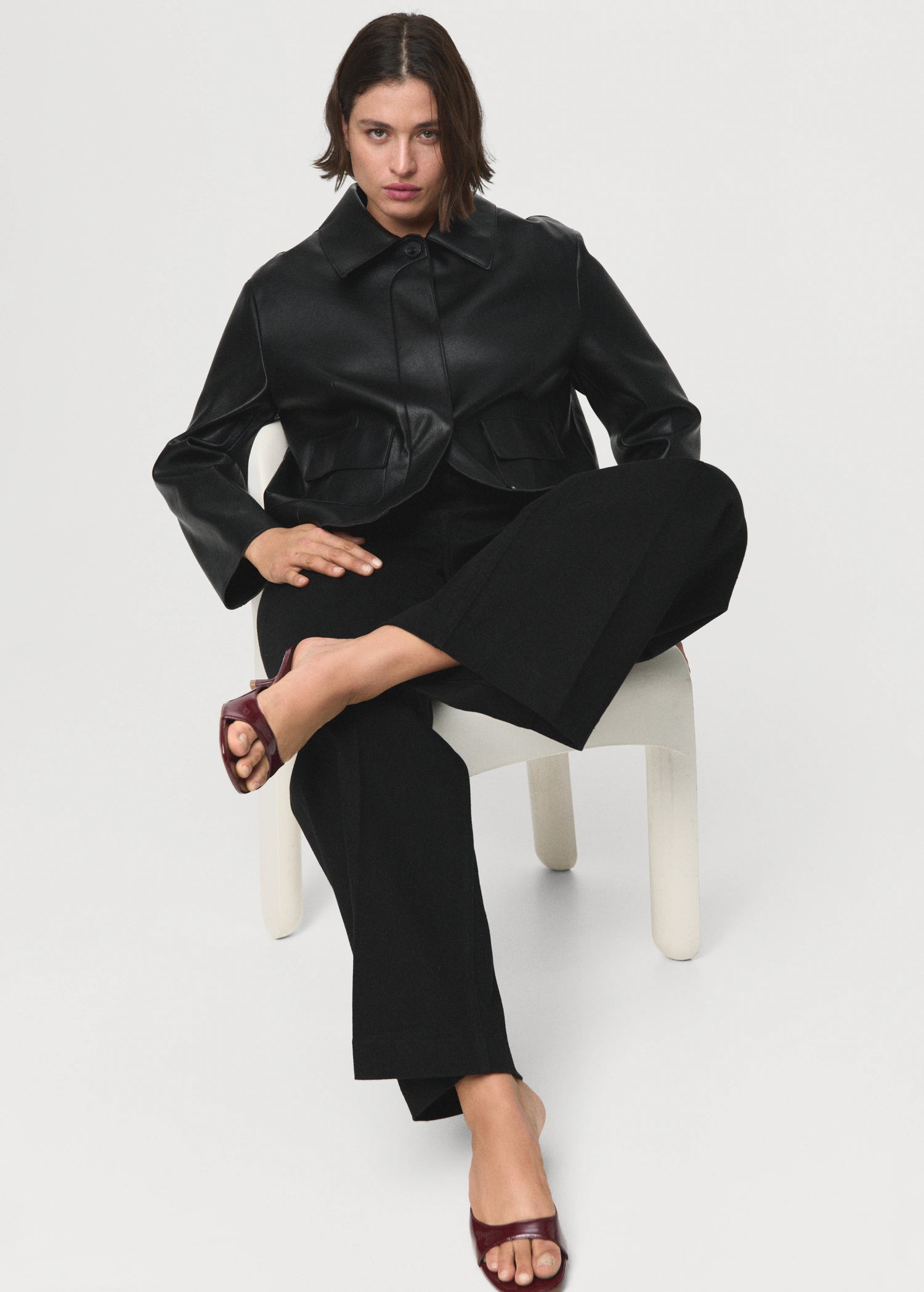 Wide Leg Jeans With Pockets