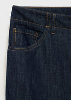 Wide Leg Mid Rise Jeans