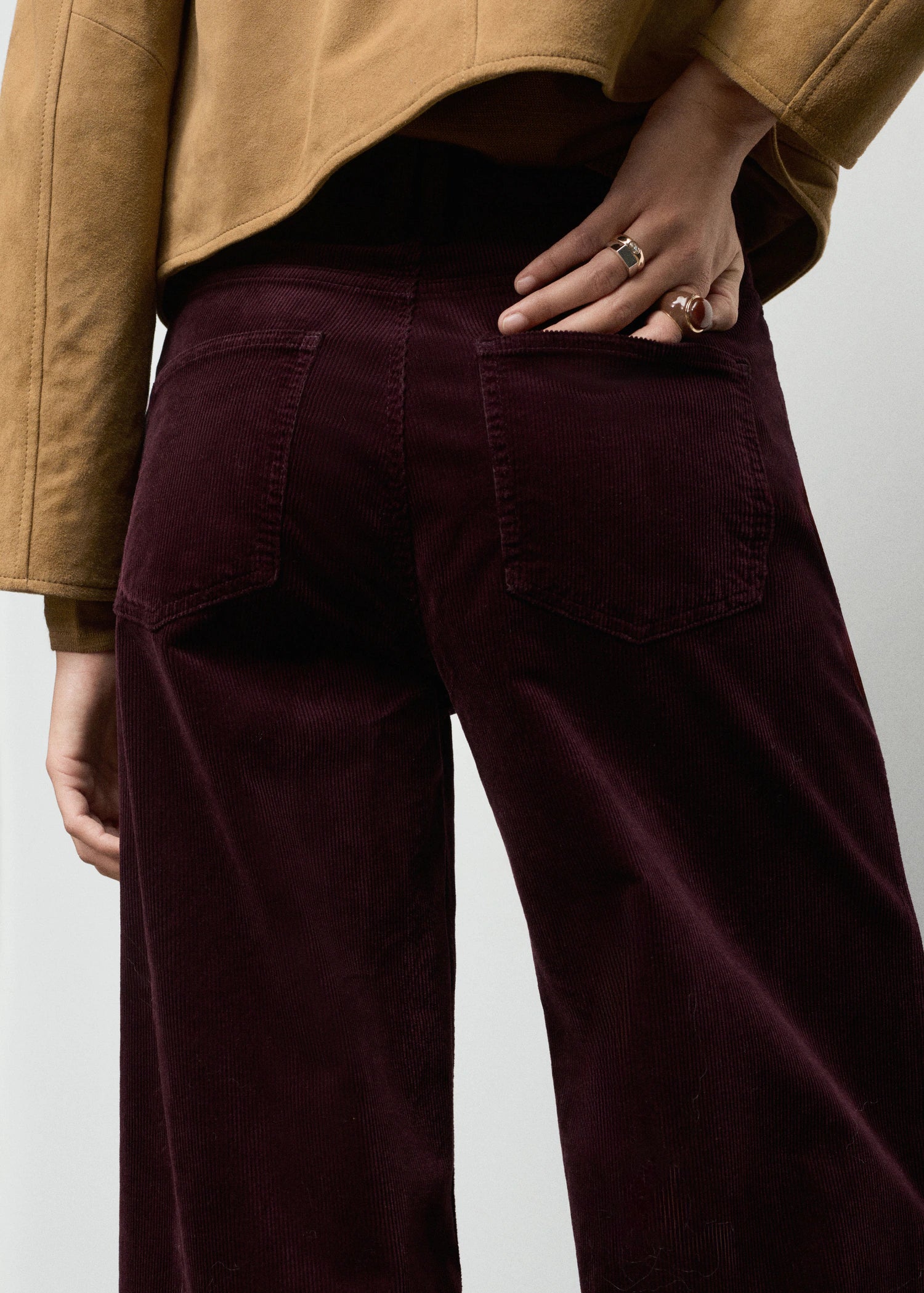 Wide Leg Corduroy Jeans