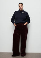 Wide Leg Corduroy Jeans