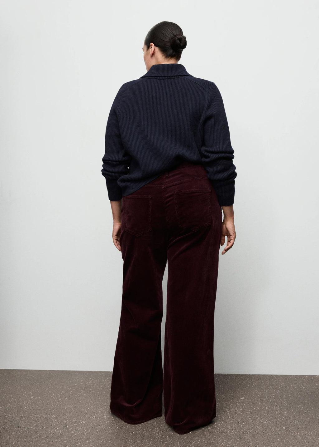Wide Leg Corduroy Jeans