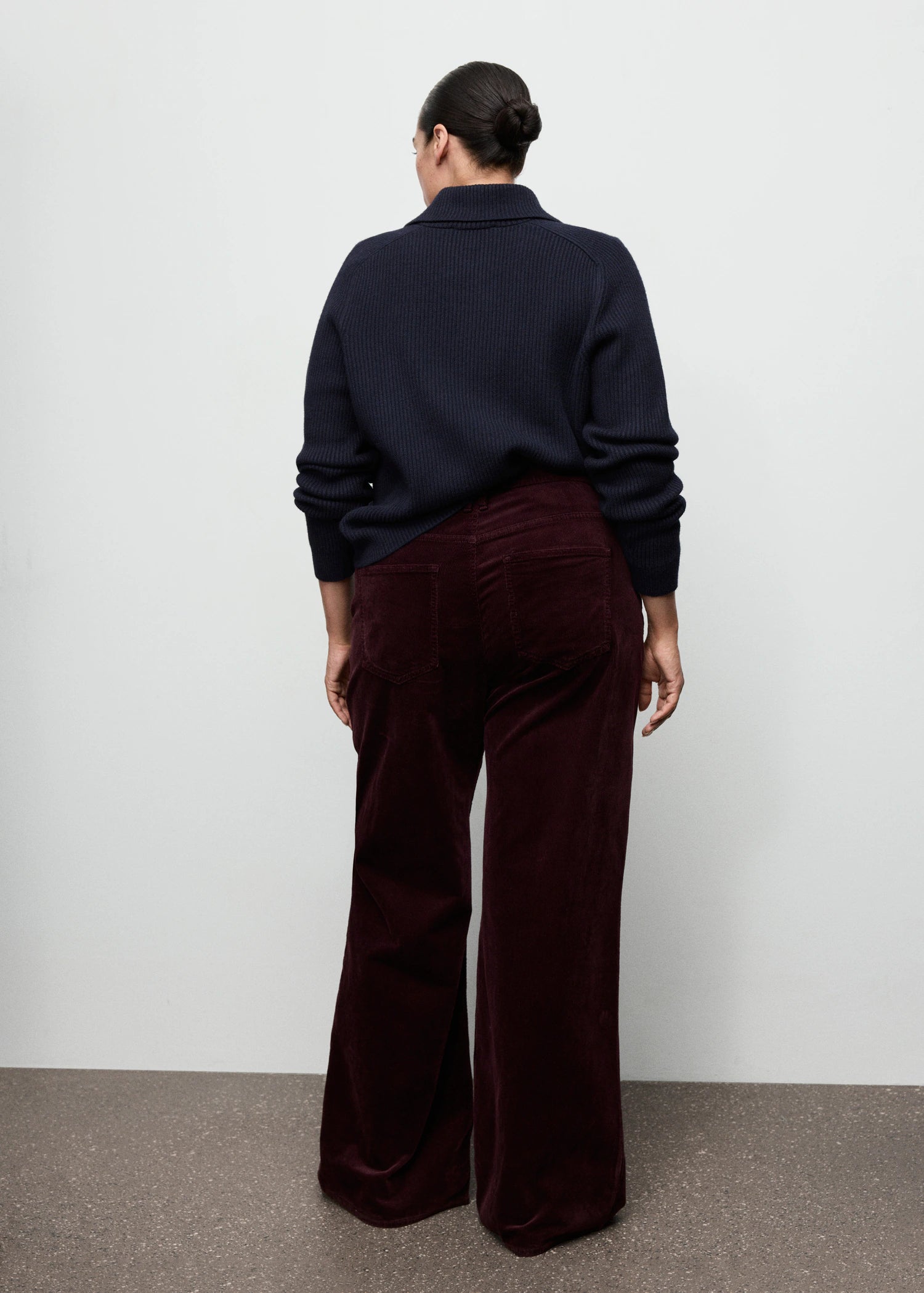 Wide Leg Corduroy Jeans