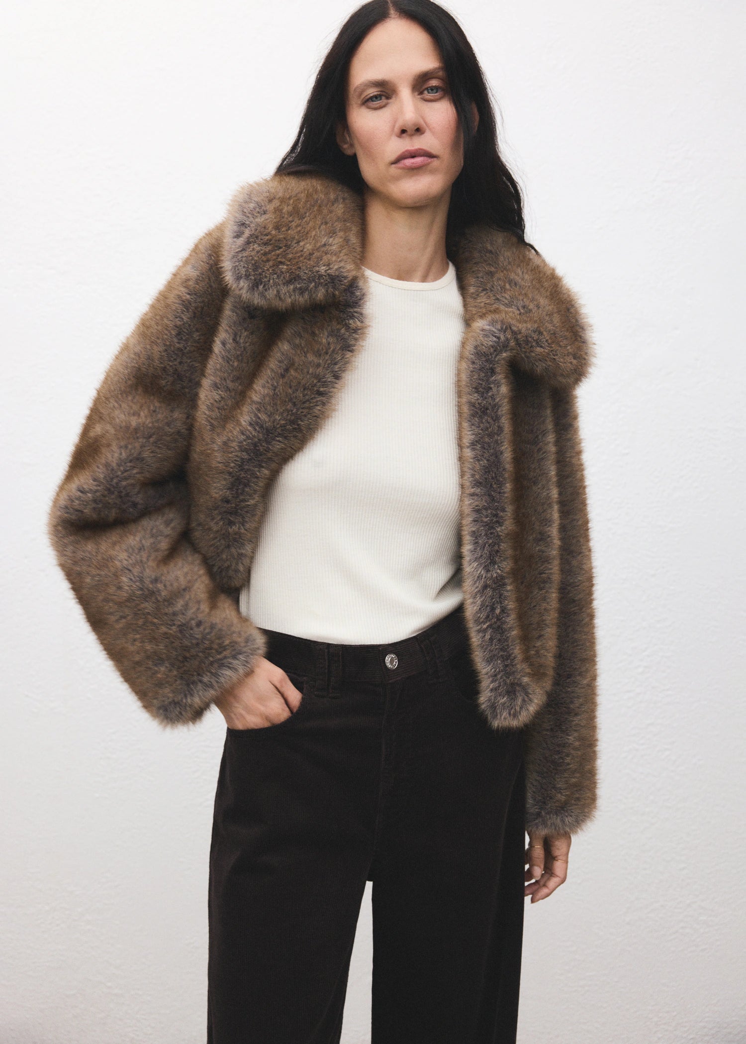 Wide Leg Corduroy Jeans