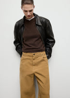 Wide Leg Corduroy Jeans