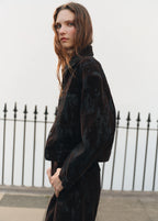 Wide Leg Devore Jeans