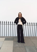 Wide Leg Devore Jeans