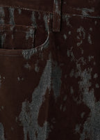 Wide Leg Devore Jeans