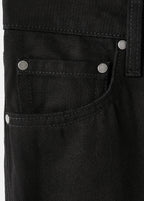 Wide Leg Jeans With Rhinestones