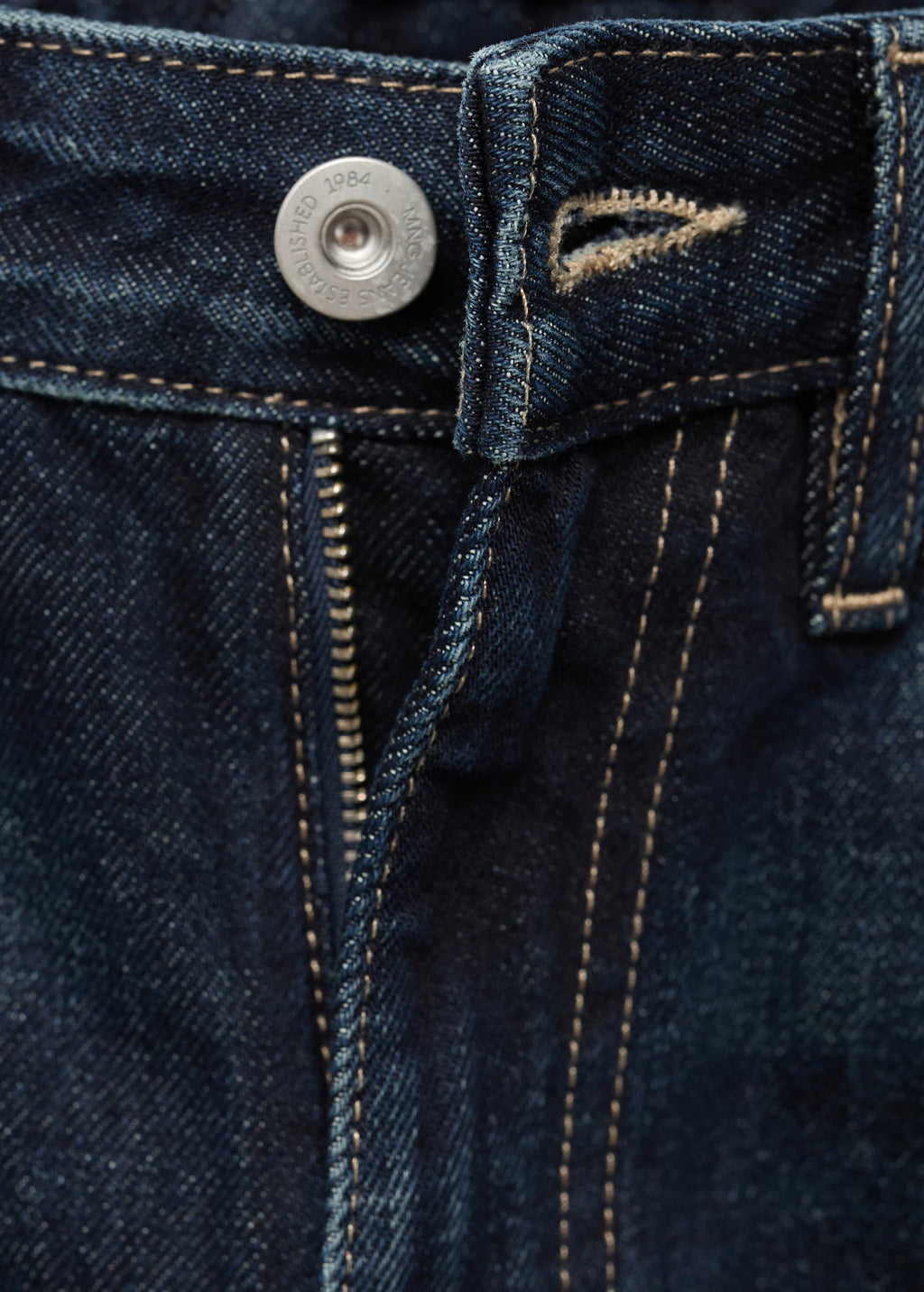 Wide Leg Jeans With Turn Up Hem