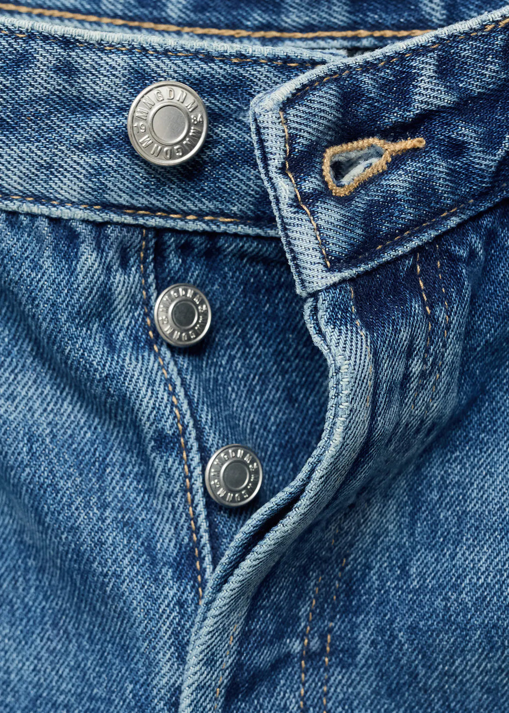 Wide Leg Jeans With Turn Up Hem