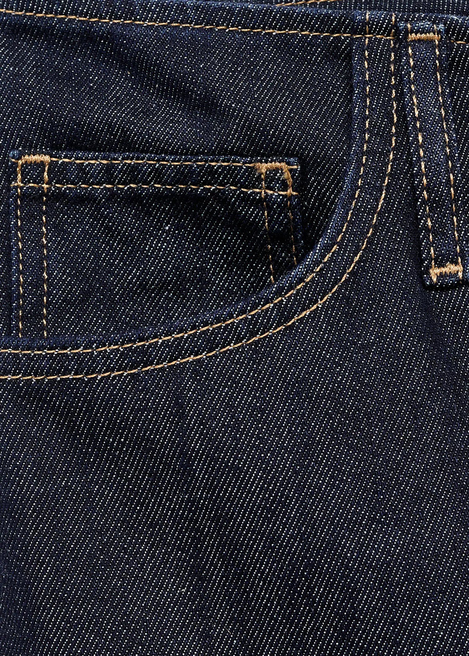 Wideleg Mid Rise Jeans