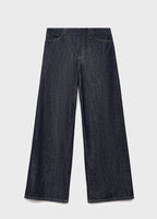 Wideleg Mid Rise Jeans
