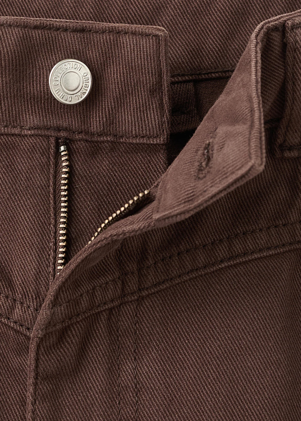 Wide Leg Mid Rise Loose Fit Jeans