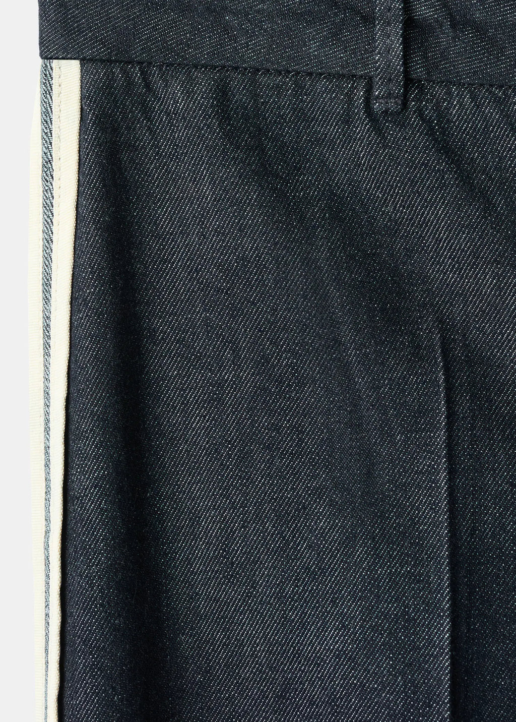 Wide Leg Striped Jeans