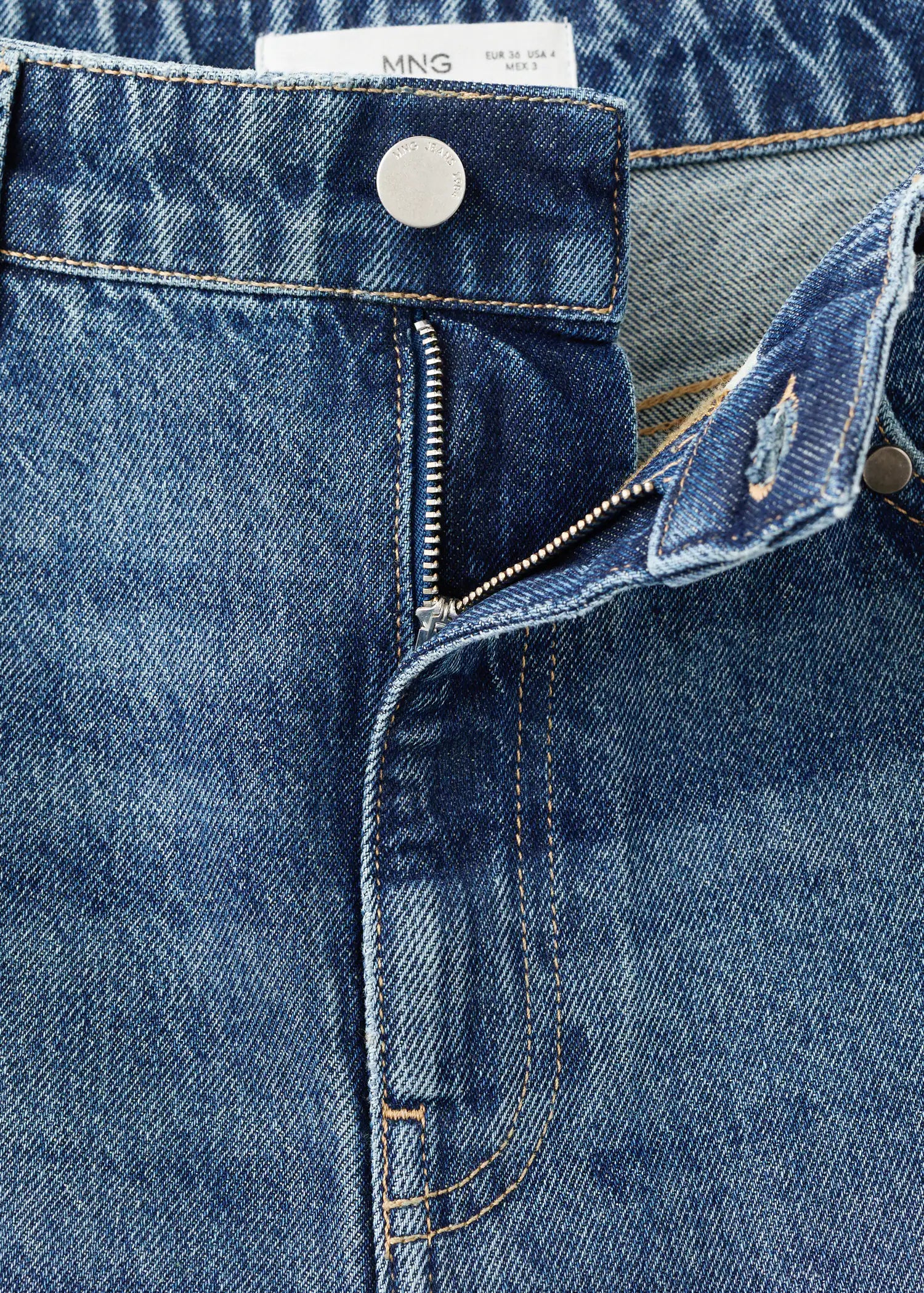 Wide Leg Studded Jeans