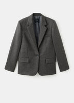 Wool Check Blazer